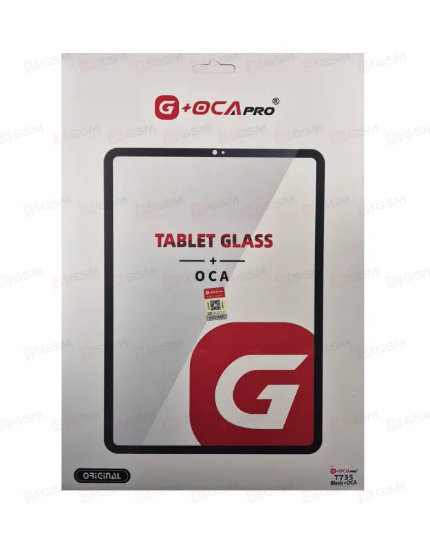 Стекло Samsung (G+OCA) Galaxy Tab S7 FE T735 12.4 черный фото в интернет-магазине 05gsm.ru