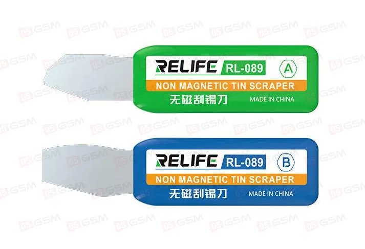Набор шпателей для нанесения BGA пасты Relife RL-089 (Немагнитные) фото в интернет-магазине 05gsm.ru