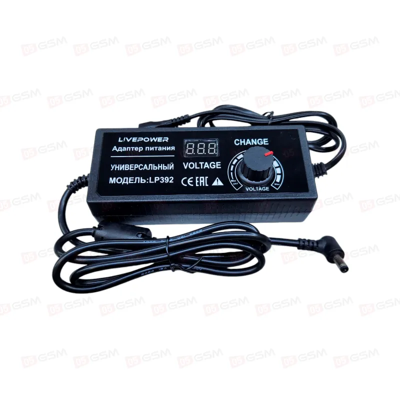 Адаптер питания Live-Power LP392 (Универсальный; 9-36 В; 3 А) фото в интернет-магазине 05gsm.ru