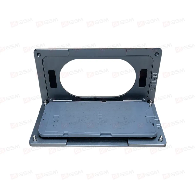 Форма OcaMaster для дисплея iPhone 14 Plus (Центровка и ламинирование; серая) фото в интернет-магазине 05gsm.ru