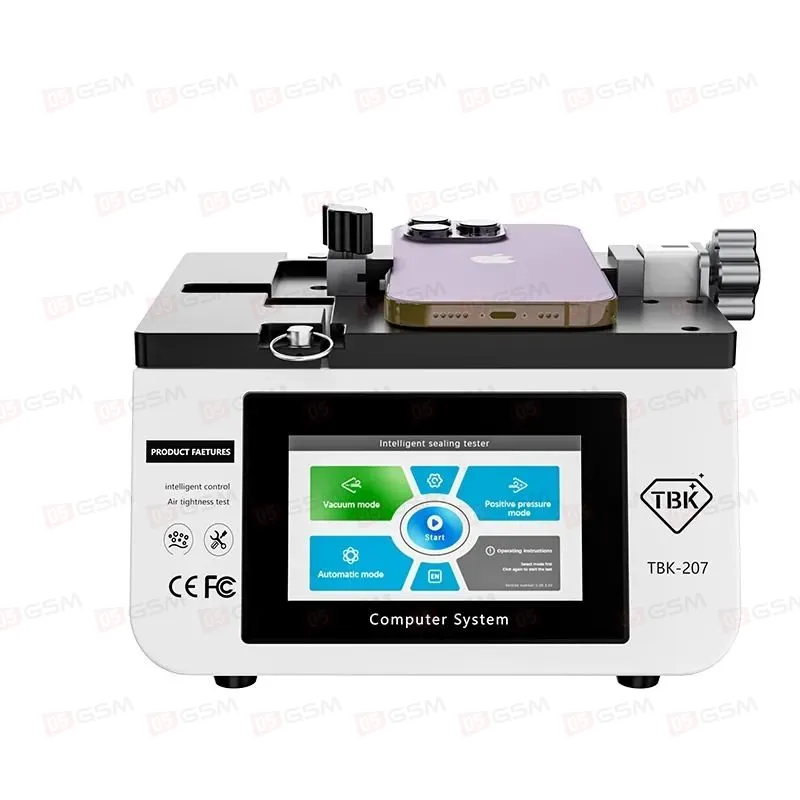 Аппарат для проверки герметичности телефона TBK 207 фото в интернет-магазине 05gsm.ru