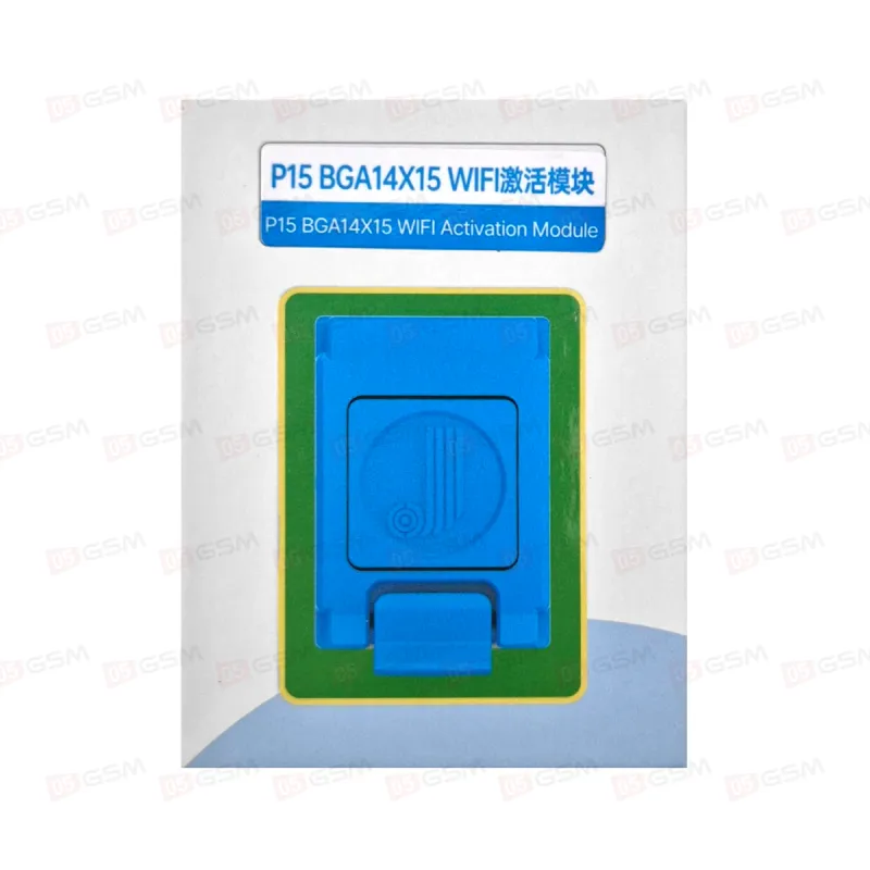 Модуль JCID BGA14x15 для P15 (Wi-Fi Activation Module; iPhone 12, 13, 14 Series/SE3/15/15 Plus) фото в интернет-магазине 05gsm.ru