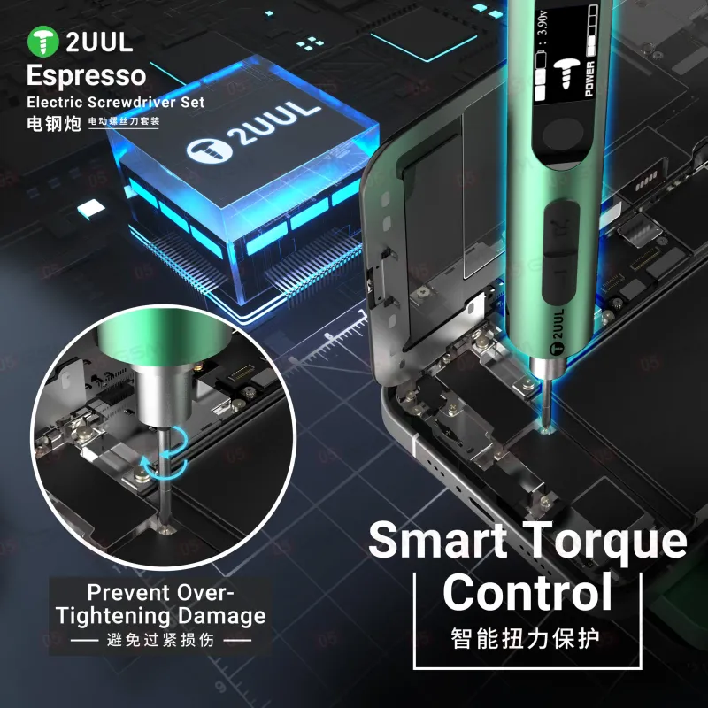 Отвертка электрическая 2UUL SD11 Espresso (Миниатюрная; в комплекте 4 биты и органайзер) фото в интернет-магазине 05gsm.ru