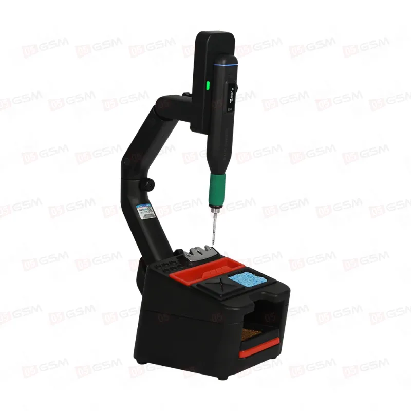 Паяльник портативный с держателем Sugon 55G (3 жала C210; автономный) фото в интернет-магазине 05gsm.ru