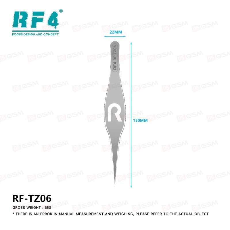 Пинцет прямой RF4 RF-TZ06 фото в интернет-магазине 05gsm.ru