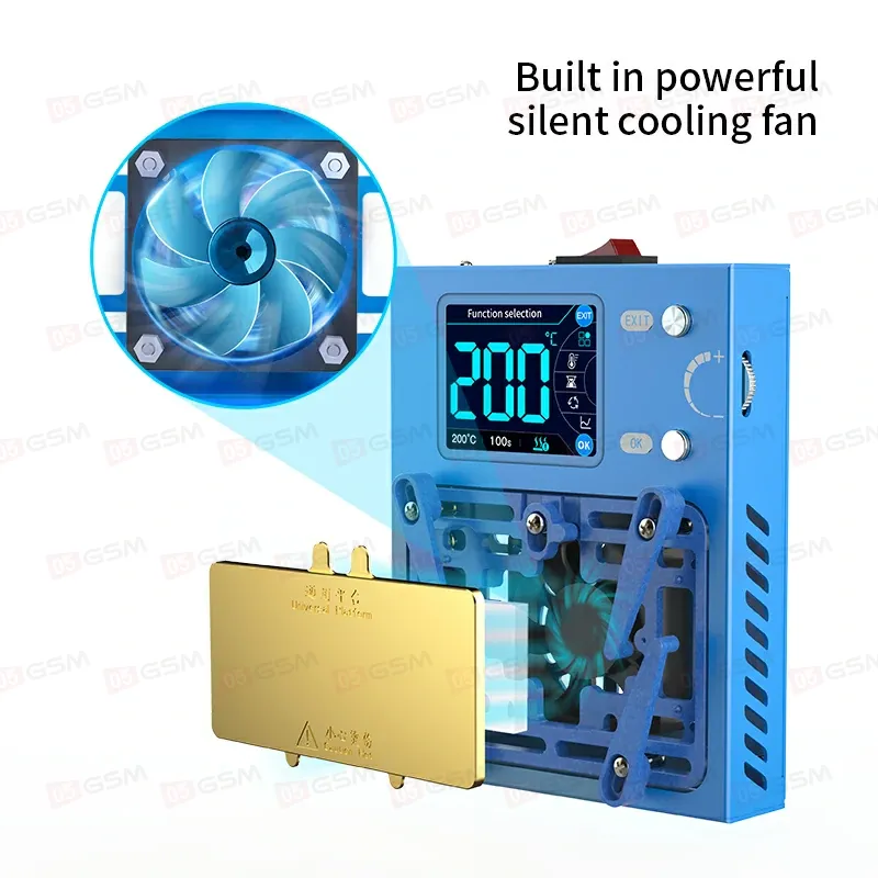 Нижний подогрев плат Aixun iHeater Pro (Полный комплект: X-16 Pro Max, Universal, камеры и рамки) фото в интернет-магазине 05gsm.ru