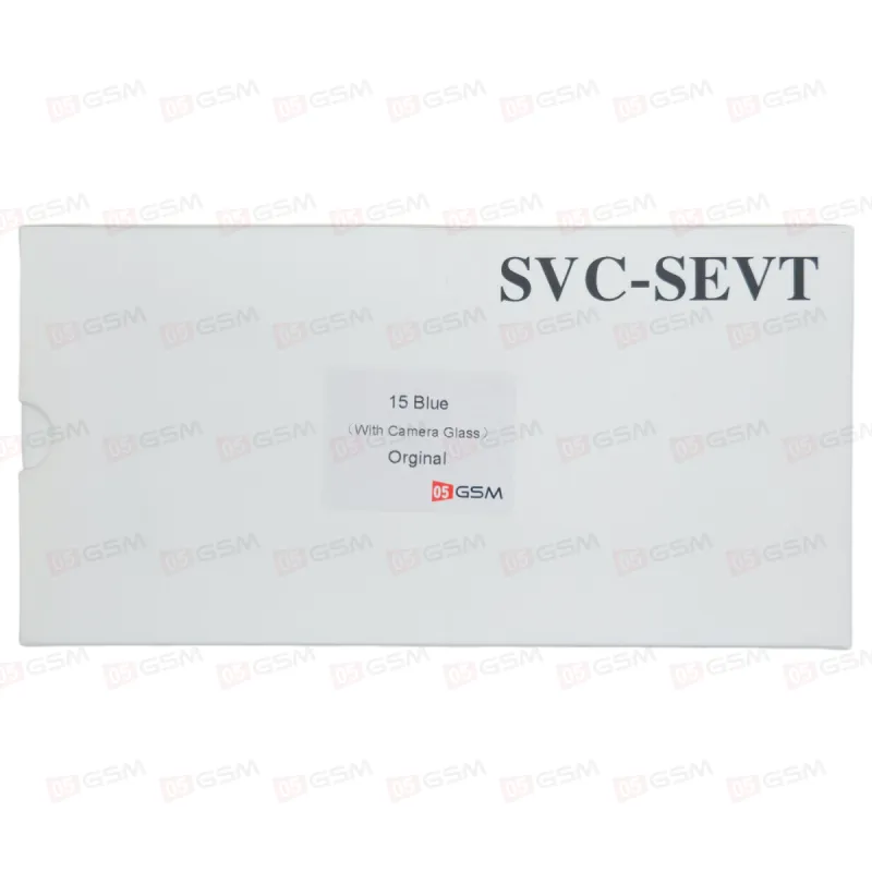 Крышка iPhone 15 со стеклами и магнитами (Blue/Синий; оригинал; монолит) фото в интернет-магазине 05gsm.ru