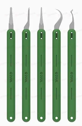 Набор лопаток 2UUL DA22 (Для очистки плат; 5 штук) фото в интернет-магазине 05gsm.ru