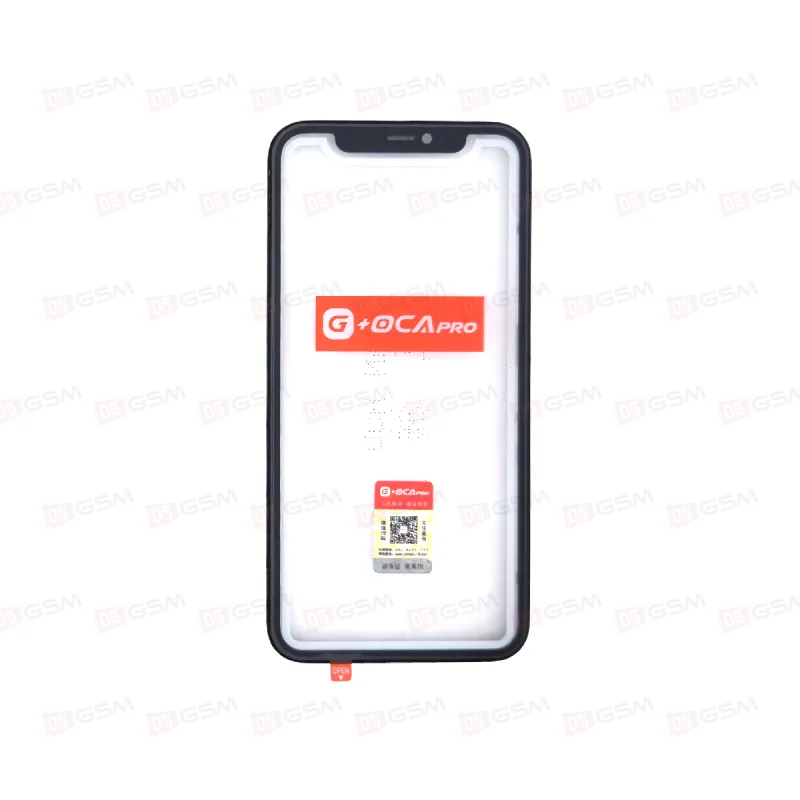 Стекло G+OCA iPhone 11 с РАМКОЙ + OCA фото в интернет-магазине 05gsm.ru