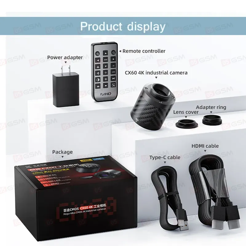 Камера на микроскоп Mega-Idea CX60S (1080P/4K) фото в интернет-магазине 05gsm.ru