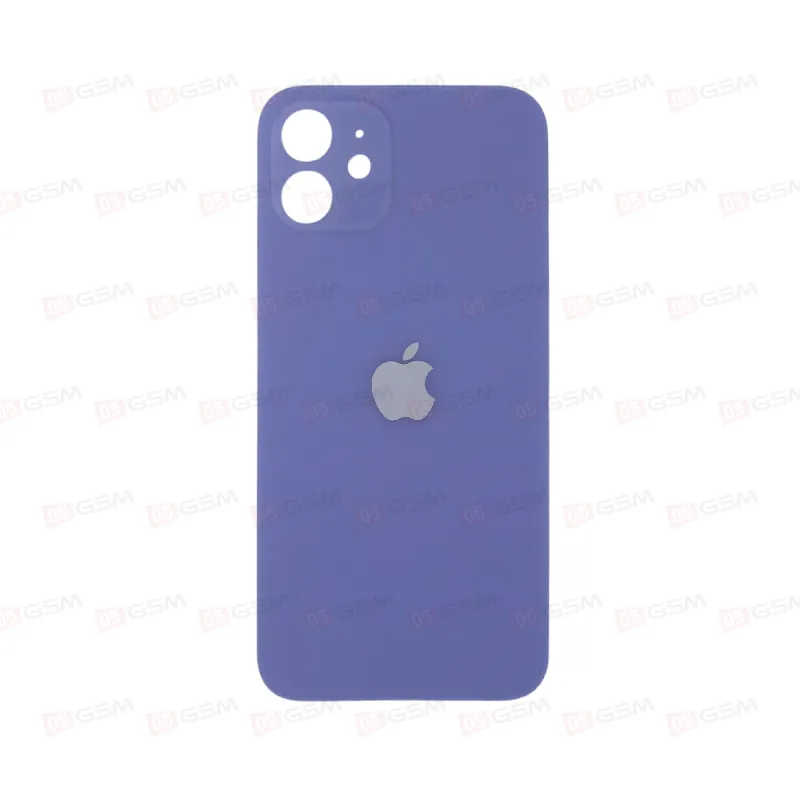Крышка iPhone 12 с широким вырезом (Purple/Фиолетовый; оригинал; монолит) фото в интернет-магазине 05gsm.ru